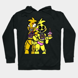 FNAF - Chica and Chica Hoodie